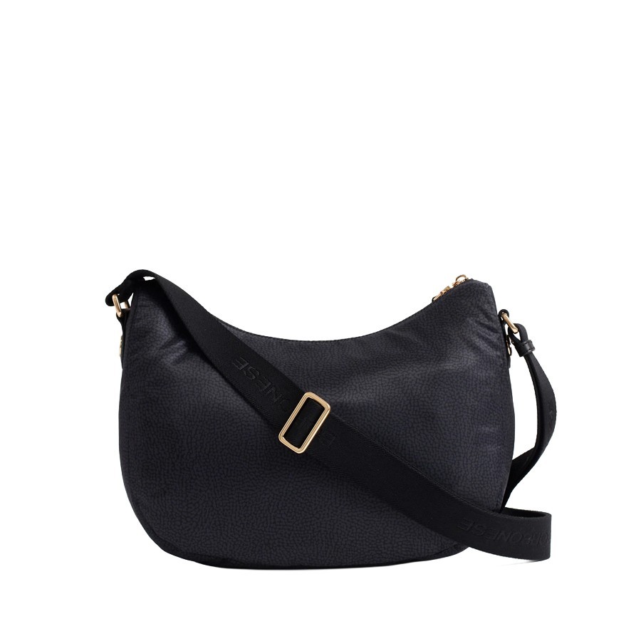 Borbonese borsa B-Club Luna middle Op dark black