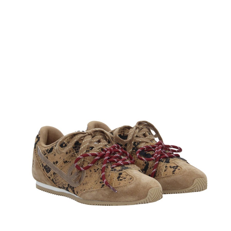 No Name sneakers donna Evo Run w Snake Kiss sabbia