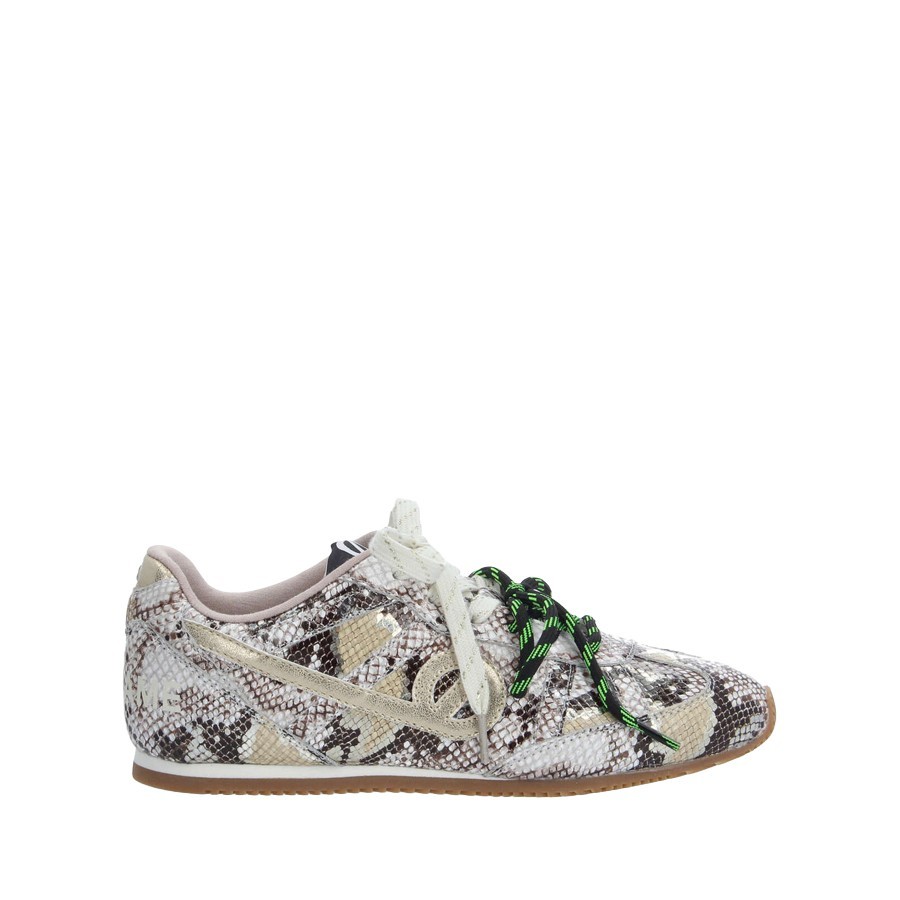No Name sneakers donna Evo Run w Snake Kiss oro