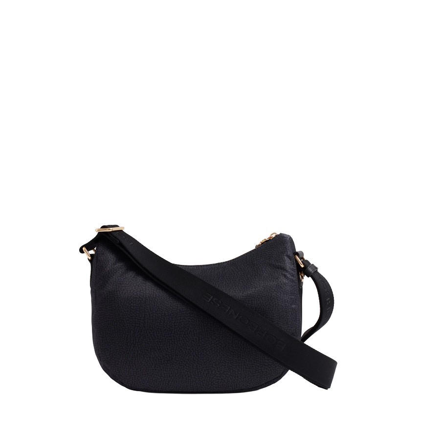 Borbonese borsa B-Club Luna middle Op dark black