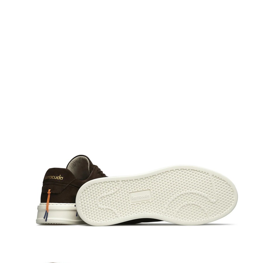 scarpa uomo BARRACUDA in camoscio moro