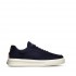 Men's BARRACUDA navy suede shoe