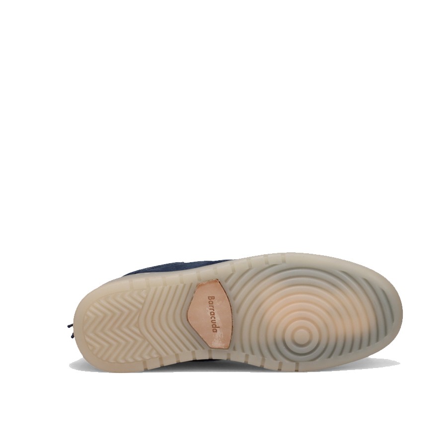 scarpa uomo BARRACUDA in camoscio Navy