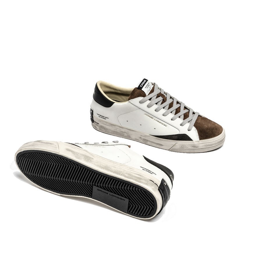 Crime London DISTRESSED 2.0 DOWNTOWN BROWN