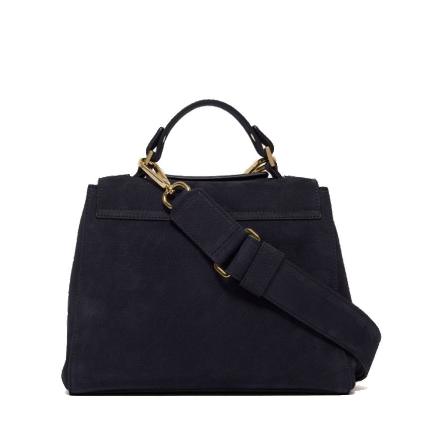 ORCIANI Sveva Nabucco Small handbag in nubuck leather with shoulder strap
