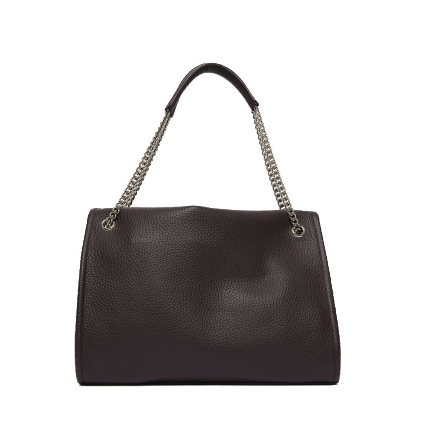 ORCIANI Borsa Venus Soft Midi a spalla in pelle martellata