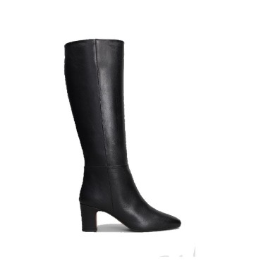 Festa Vilora black leather high-heeled boots