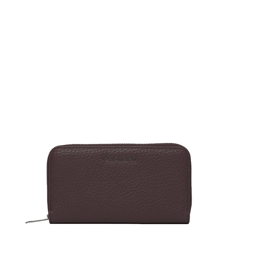 ORCIANI Soft leather zip around wallet