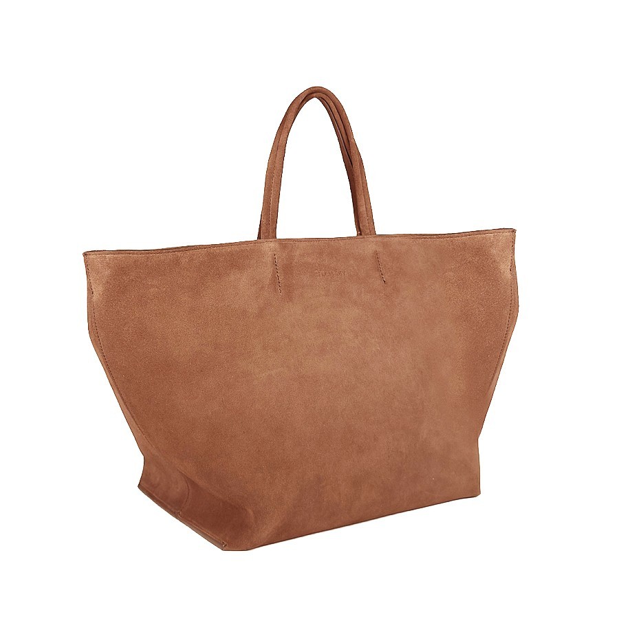 Vic Matiè  borsa Michelle BigSuede Shopper-Bucket bag reddish brown