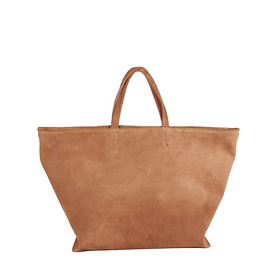 Vic Matiè  borsa Michelle BigSuede Shopper-Bucket bag reddish brown
