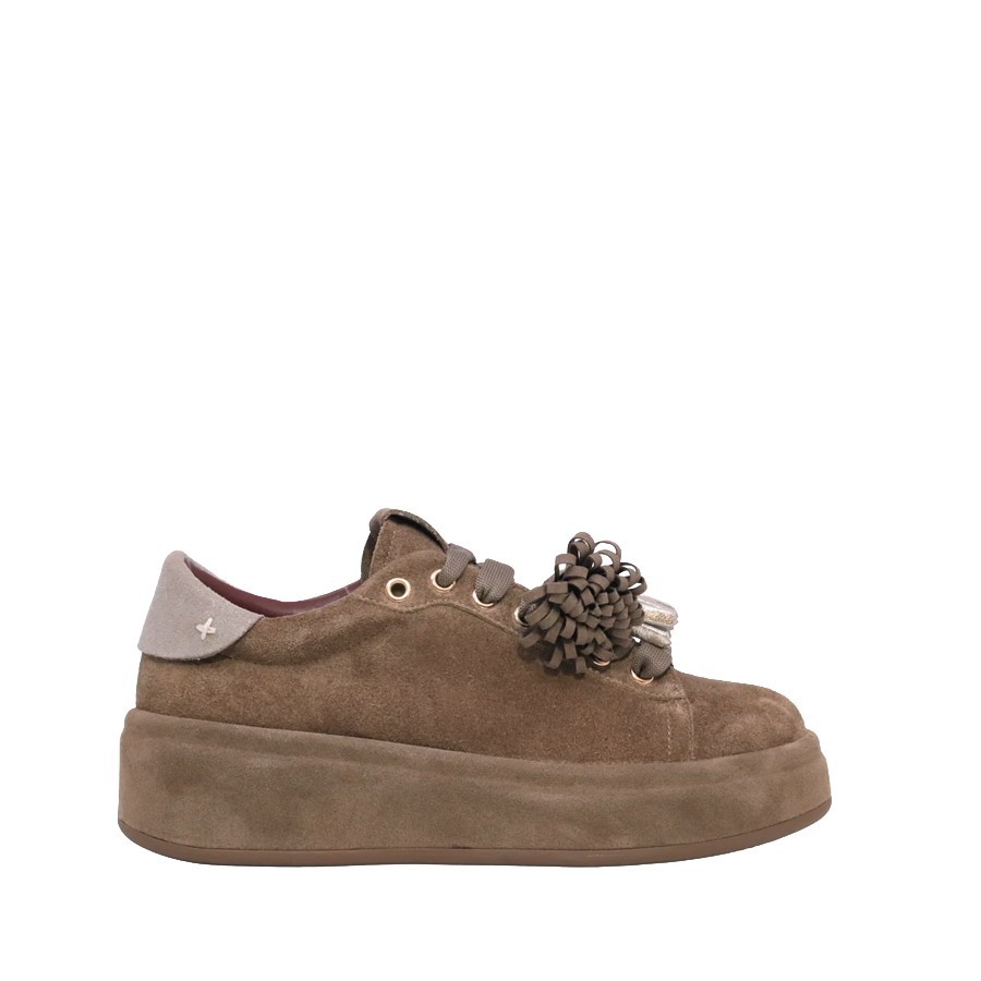 Gio+ sneackers Olivia 150 combi taupe