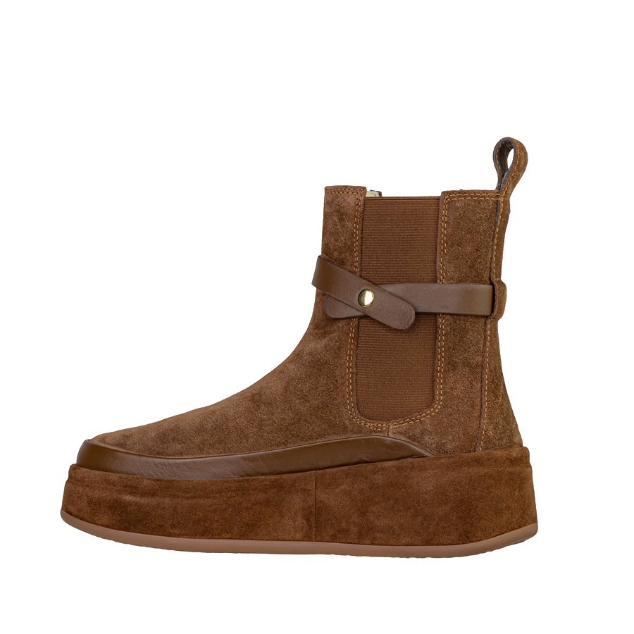 Gio+  tronchetto donna Rosita 01 camoscio combi brown