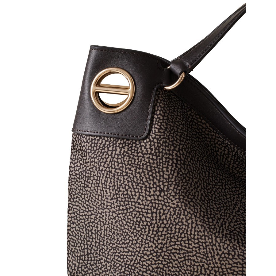 borbonese-london-medium-hobo-bag-op-fabric-tar-colored-leather