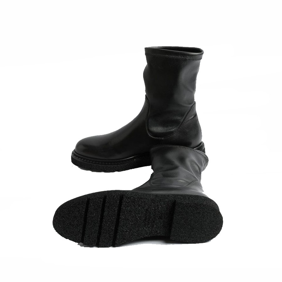 guglielmo-rotta-stivaletto-donna-krems-in-pelle-elasticizzata-nero