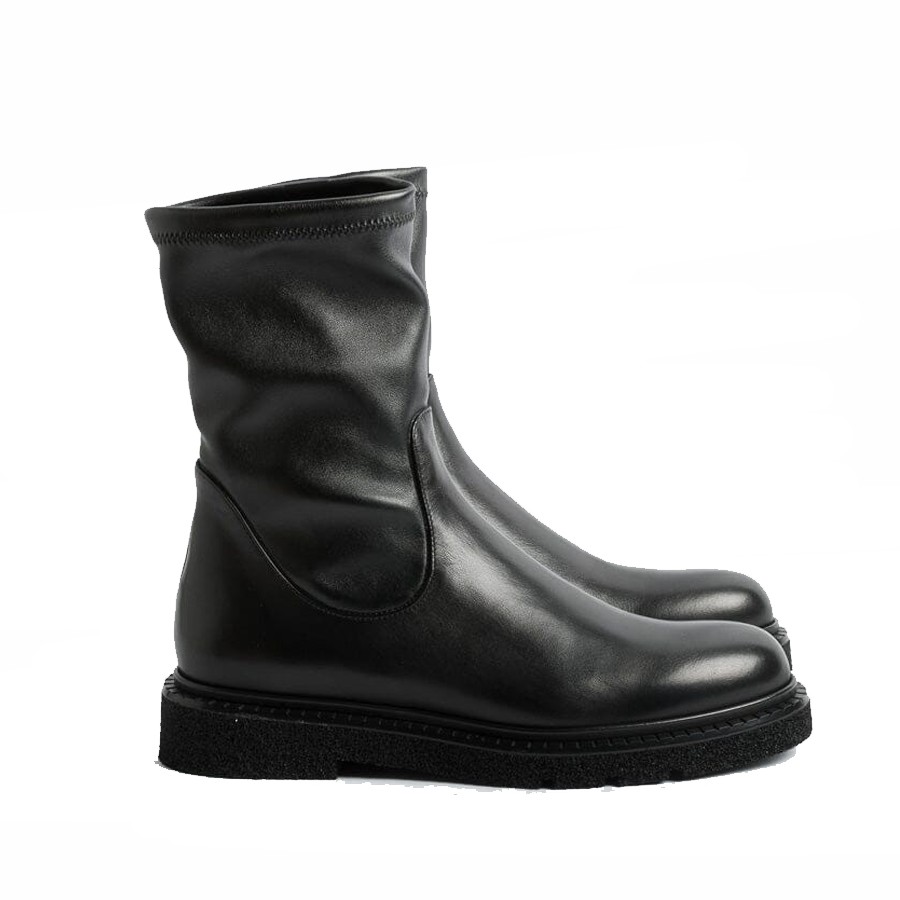 guglielmo-rotta-stivaletto-donna-krems-in-pelle-elasticizzata-nero