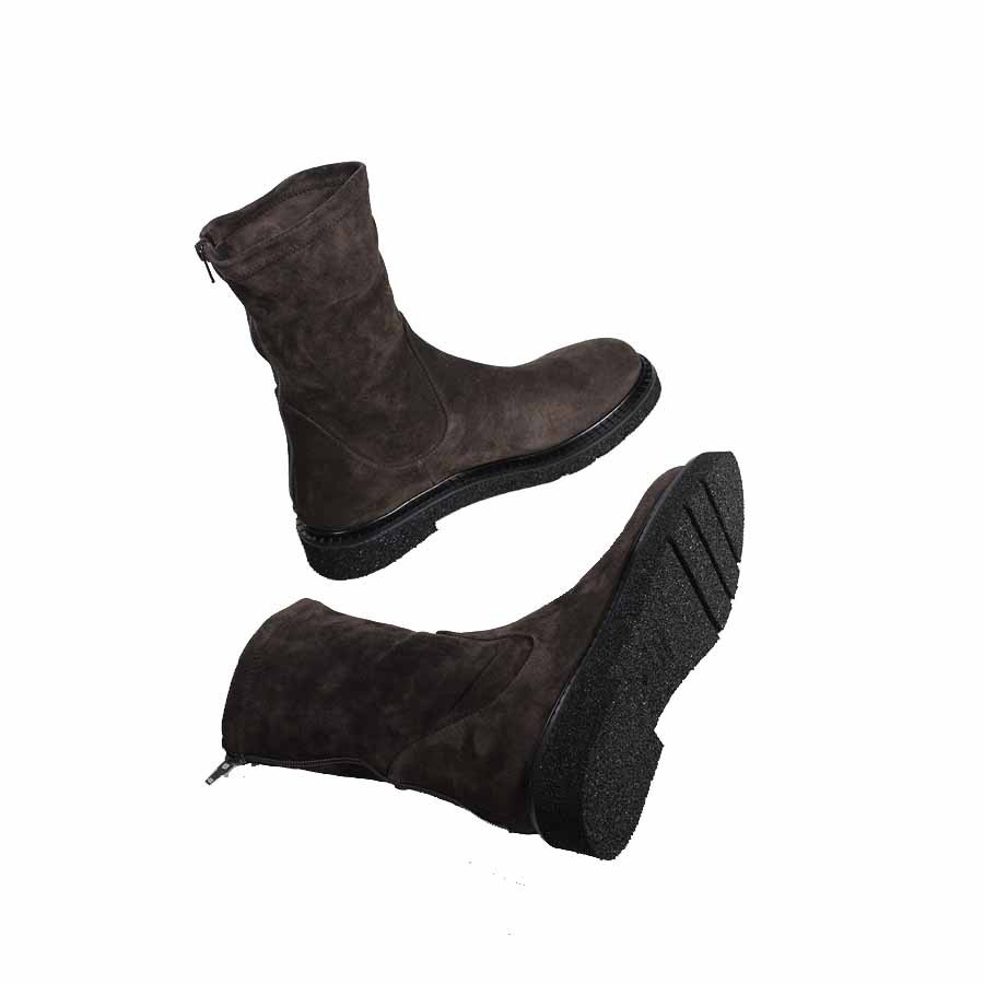 guglielmo-rotta-stivaletto-donna-kent-in-velure-elasticizzato-moro