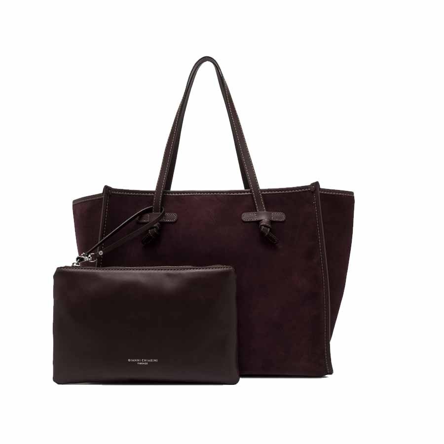 Gianni Chiarini MARCELLA Borsa a spalla media in camoscio