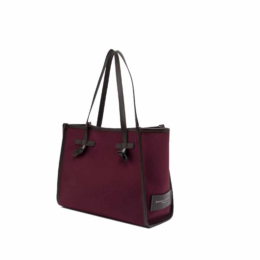 Gianni chiarini MARCELLA shoulder bag in oxbllod-hemp-espresso fabric