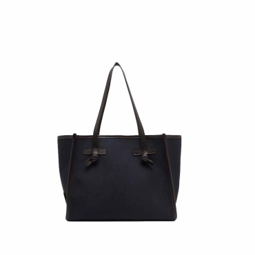 Gianni chiarini MARCELLA medium shoulder bag in blush-panna-clay fabric
