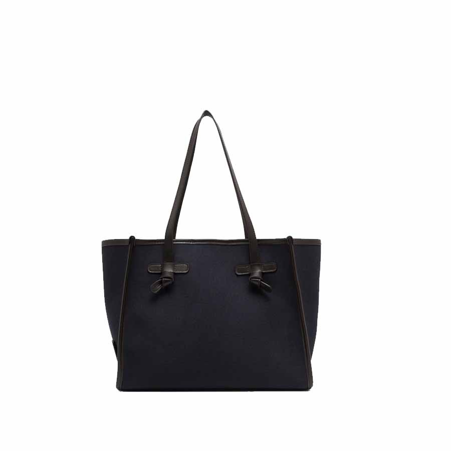 Gianni chiarini MARCELLA medium shoulder bag in blush-panna-clay fabric