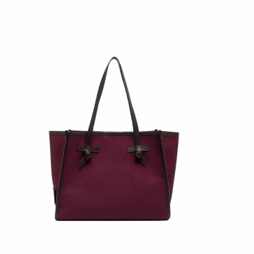 Gianni chiarini MARCELLA medium shoulder bag in blush-panna-clay fabric