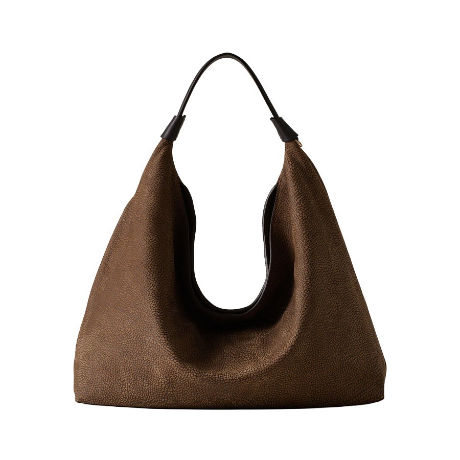 borbonese-hobo-medium-plie-bag-in-cumin-and-ebony-calfskin