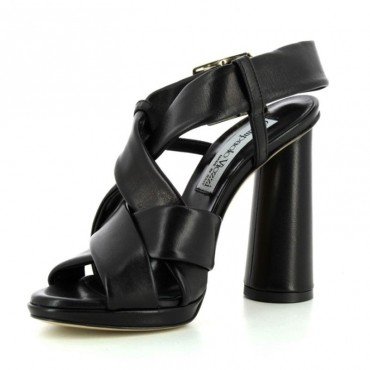 Giampaolo Viozzi  sandalo donna nappa fasce incrociate frontali ge182