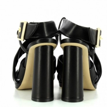 Giampaolo Viozzi  sandalo donna nappa fasce incrociate frontali ge182