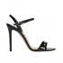 The Seller sandalo donna su tacco in vernice nude braccialetto caviglia S7648
