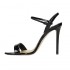 The Seller sandalo donna su tacco in vernice nude braccialetto caviglia S7648